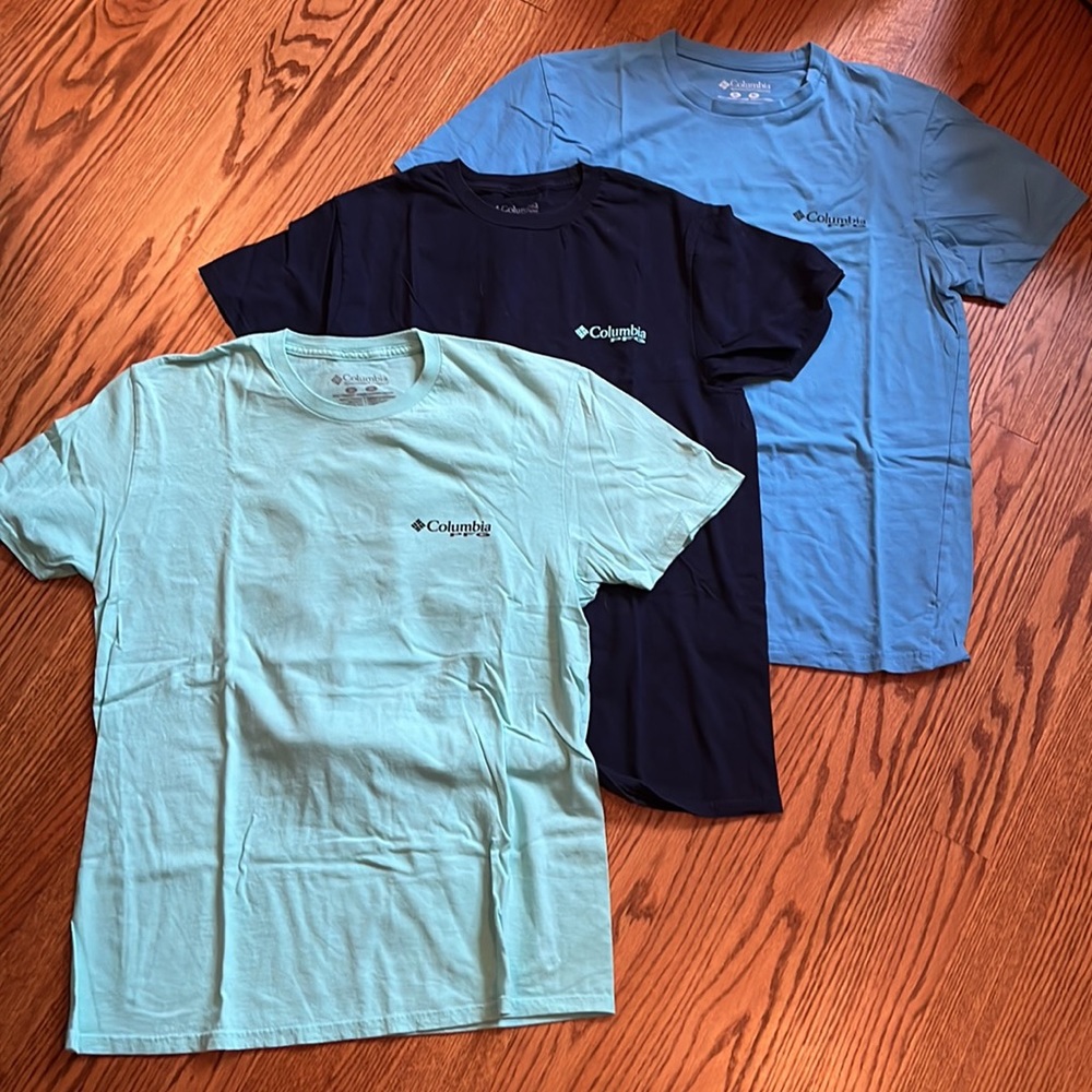 Columbia PFG Bundle Men’s Small Tee Shirts